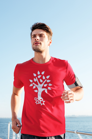 Tree Logo Red Tee