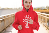 Tree Logo Hoodie Red